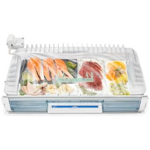Hitachi 735L Multi Drawer French Door Refrigerator Crystal Mirror Glass RZX740RAX hero image