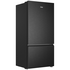 Haier 517L 500 Series Refrigerator Bottom Freezer Matte Black HRF510BEC image NaN