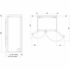 Mitsubishi MR-L710EG-PWH-A 710L L4 Grande French Door Fridge image NaN