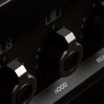 Bertazzoni 90cm Professional Airtec Black Induction Freestanding Oven with Integrated Downdraft PROCH94I1ENET hero image