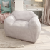 I Am Fake - Proudly Animal-Free, Cream Snug Chair - HCXSNUSA20BCRE image NaN