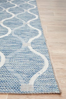Rug Culture Terrace Oversize Blue Rug 400X300CM - TER-5501-BLU-400X300 hero image