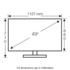 LG 49LF6300 49" 124cm Smart Full HD LED LCD TV With WebOS 2.0 image NaN