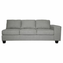 Ostro Tilba Four Seater Left Hand Chaise Lounge Steel U2370ZLHFCSXSHX hero image