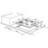 Fisher & Paykel CG604CWFW1 60cm Natural Gas Cooktop image NaN