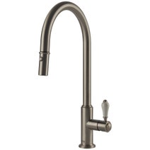 Turner Hastings Novi 60 Butler Sink Pack with Brushed Nickel Ludlow Pull Out Mixer Tap and Accessories PKG029 hero image