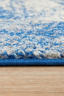 Rug Culture Mirage Medium Blue Rug 300X80CM - MIR-355-BLU-300X80 hero image