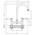 Armando Vicario 400160BN Provincial Exposed Breach Kitchen Mixer Tap image NaN