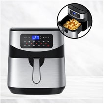 Kitchen Couture 12L Digital MultiFunction Air Fryer Stainless Steel 10001717 hero image