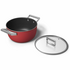 Smeg Three Piece Cookware Set Red CK3PCRDM image NaN