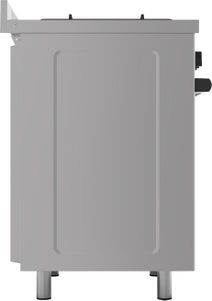 Glem 53cm Natural Gas Oven & Cooktop Freestanding Oven with Electric Grill Stainless Steel GB534GG hero image