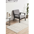 Rug Culture Chrome Medium Silver & Off White Rug 300X80CM - CRO-ELS-SIL-300X80 image NaN