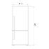 Fisher & Paykel 442L Bottom Mount Fridge RF442BLGX6 image NaN