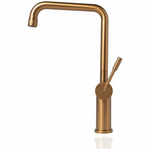 Titan Essentials Squareneck Kitchen Mixer Tap - Brass TTBR1 hero image