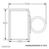 Omega OWM75W 7.5 kg Identico Front Load Washing Machine image NaN