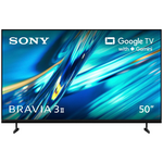 Sony 50 Inch Bravia 3 II 4K HDR AI Google TV with Gemini K50XR30M2 [2026] hero image