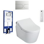 Toto Wall Hung Smart Toilet Suite with Auto Flush In-Wall Cistern and RX Washlet RX-WH-AUTOFLUSH hero image