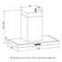 Ilve 90cm Canopy Rangehood IVN900N image NaN