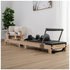 Lifespan Fitness Contour 2 Folding Wood Pilates Reformer Set Black LFRF-CONTFLD2 image NaN