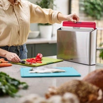 Joseph Joseph Folio Icon Steel 4-piece Chopping Board Set with Stainless-steel Storage Case 60226 hero image