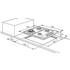 Fisher & Paykel CG604CWCX1 60cm Natural Gas Cooktop image NaN