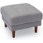 Zinus Adair Modern Ottoman Light Grey  AU-AD-LG-OT hero image