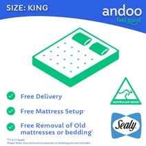 Sealy Advantage Cristal Plush King Mattress - 735683 hero image