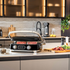 Smeg 50s Style Countertop Multifunctional Grill Black MGF01BLAU image NaN