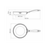 Tramontina Grano 30cm Tri-Ply Clad Ceramic Frying Pan 62155306 image NaN