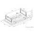 Schweigen Silent Surface Cassette Single Motor Rangehood 130cm CC-SURF2E image NaN
