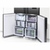 Fisher & Paykel Series 7 538L Quad Door Refrigerator with Ice and Water Black Stainless Steel RF605QDUVB2 image NaN