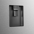 Hisense 496L Top Mount Refrigerator with Non-Plumbed Water Dispenser Stainless Steel HRTF497SW image NaN
