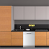 Emilia 60cm Freestanding Stainless Steel Dishwasher EDW65SS image NaN
