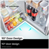 Hisense 326L Top Mount Refrigerator Silver HRTF325S image NaN