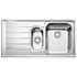 Franke Neptune 1 and 1/4 Bowl Sink with Left Hand Drainer NEX651LHD image NaN