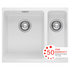Franke KBG160-BPW Kubus 1 and 1/4 Bowl Undermount Sink image NaN