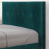 Zinus Willow Queen Upholstered Bed Base Green Velvet AU-FPPOPB-12Q image NaN