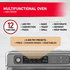 Sunbeam 22L 12-in-1 Digital Multifunctional Air Fryer Oven COM7000SS image NaN