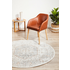Rug Culture Mayfair Small Silver & Peach Rug 150X150CM - MAY-LOR-SIL-150X150 image NaN
