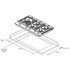 Westinghouse 90cm 5 Burner Gas Cooktop WHG959BD image NaN