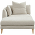 Kalona KYOTO Left Facing Extended Chaise Sofa Pearl WS-205-LCS-VILA-54 image NaN
