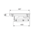 Bora X Pure Rough 83cm Induction Cooktop with Integrated Cooktop Extractor - Exhaust Air PUXA2R image NaN