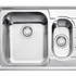Franke Neptune 1 and 1/4 Bowl Sink with Right Hand Drainer NEX651RHD image NaN