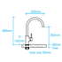 Billi Home Round Gooseneck Mixer Tap - Matte White 991600GMW image NaN