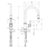 Armando Vicario 400674BN Pull Out Kitchen Mixer Tap image NaN