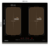 Linarie 60cm 4 Zone Induction Cooktop with Double Flex Zone LS60I2F image NaN