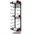 KingsBottle 18 Bottle C-Type Label Display Wall Mounted Metal Wine Rack WMRC-02D18B image NaN