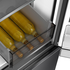 Hisense 640L PureFlex Quad Door Refrigerator with Non-Plumbed Ice and Water Dispenser Dark Stainless Steel  HRCD640TBW image NaN