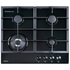 Brohn 60cm 4 Burner Gas Glass Cooktop BRGC6001BLK image NaN