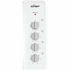 Chef 90cm Electric White Enamel Cooktop CHS942WB image NaN